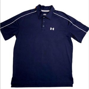 Under Armour Polo Style Navy Blue Men’s Size S